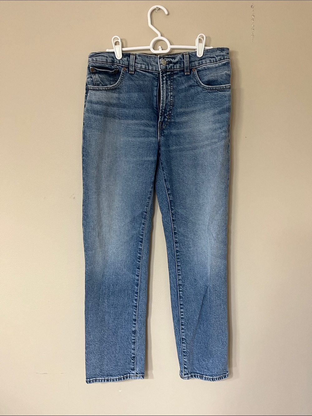 Madewell Slim Straight Light Blue Jeans